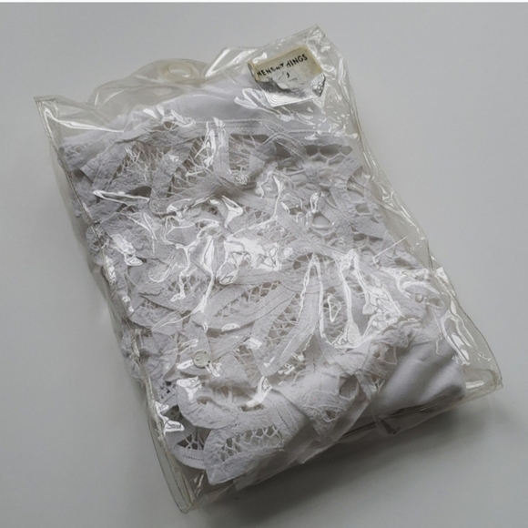 NWT Linens N Things White Cotton Window Velance 60"x14" - Picture 2 of 6